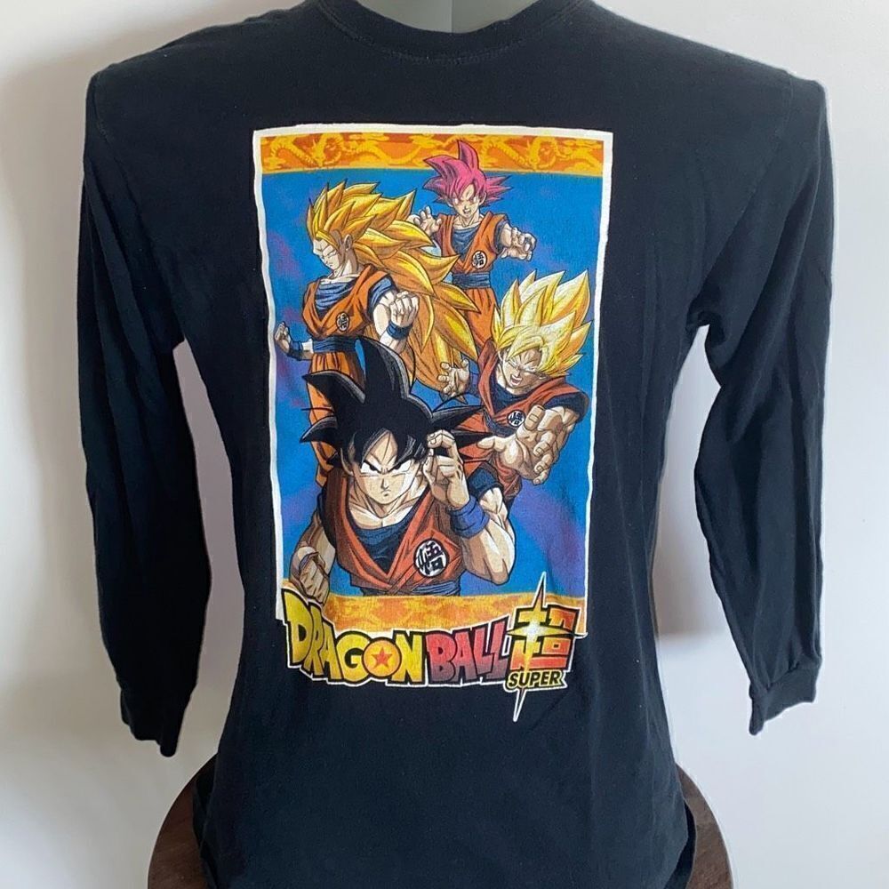 Dragon ball Z long sleeve black t shirt Sz M